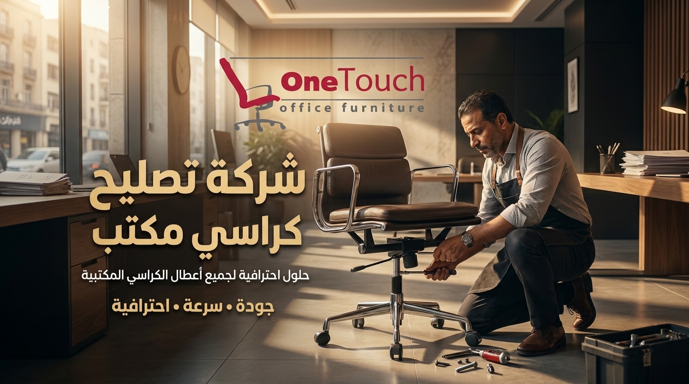شركة تصليح كراسي مكتب 1 شركة تصليح كراسي مكتب تقدم خدمات صيانة وإصلاح الكراسي المكتبية داخل الشركات والمكاتب