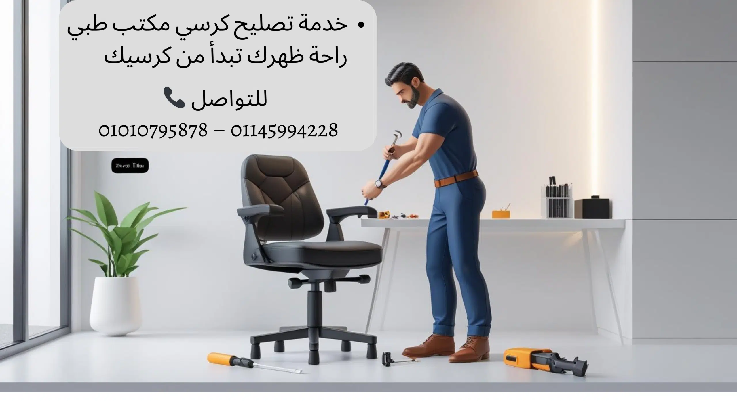 خدمة-تصليح-كرسي-مكتب-طبي