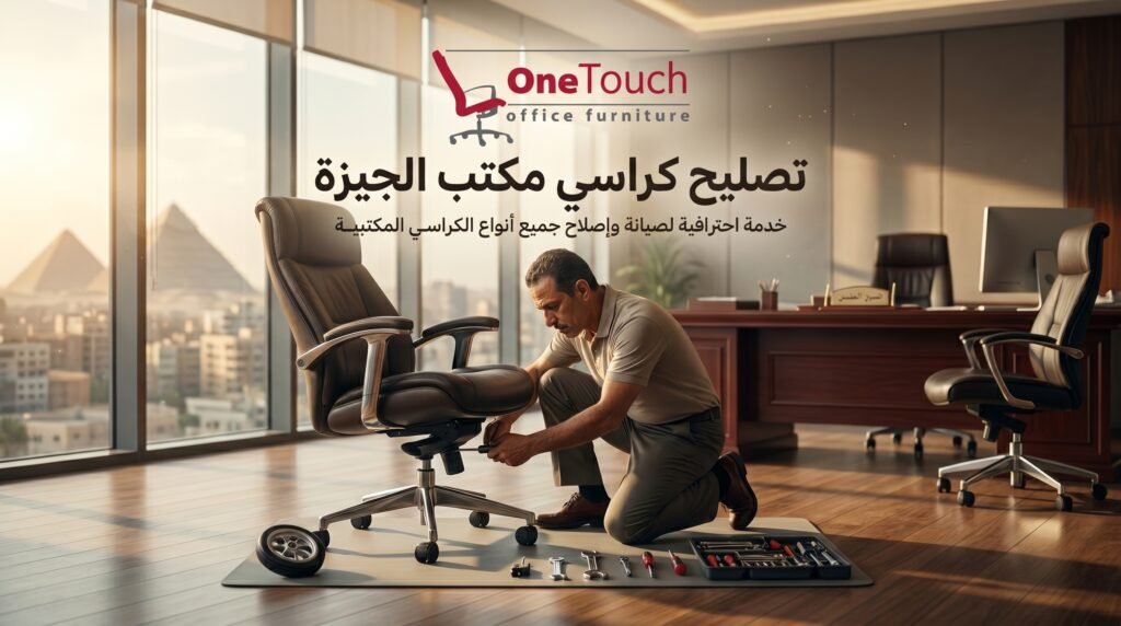 تصليح كراسي مكتب الجيزة وصيانة الكراسي المكتبية داخل الشركات والمكاتب بأيدي فني متخصص
