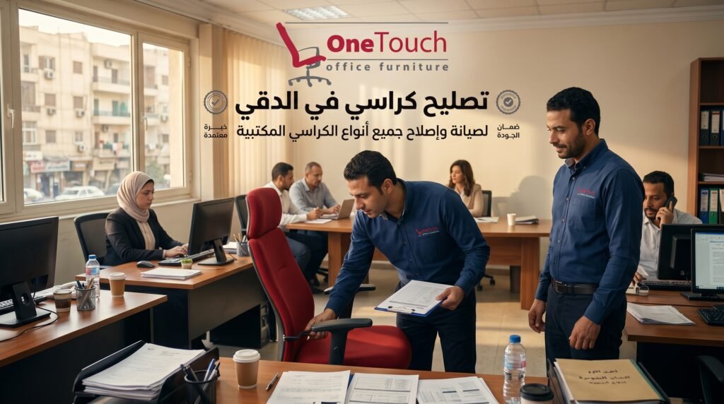 تصليح كراسي في الدقي وصيانة الكراسي المكتبية للشركات والمكاتب الإدارية