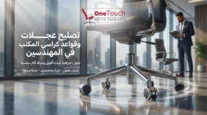 تصليح عجلات وقواعد كراسي المكتب في المهندسين