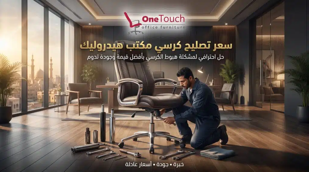سعر تصليح كرسي مكتب هيدروليك مع تغيير الهيدروليك وقطع الغيار الأصلية
